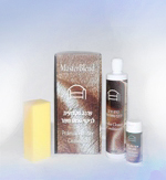 ערכת מקסי וקרם לניקוי ספות עור